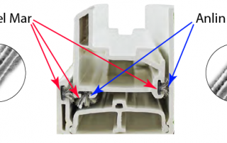 Weatherstripping difference in Anlin Del Mar and Anlin Catalina Windows